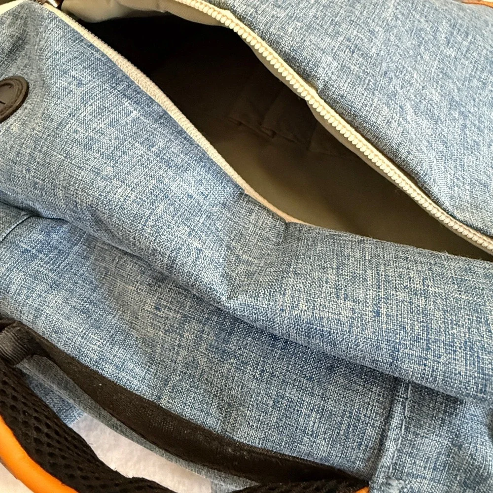 VanGoddy Backpack Unisex OS‎ Blue Messenger Laptop Bag Convertible Travel Hybrid